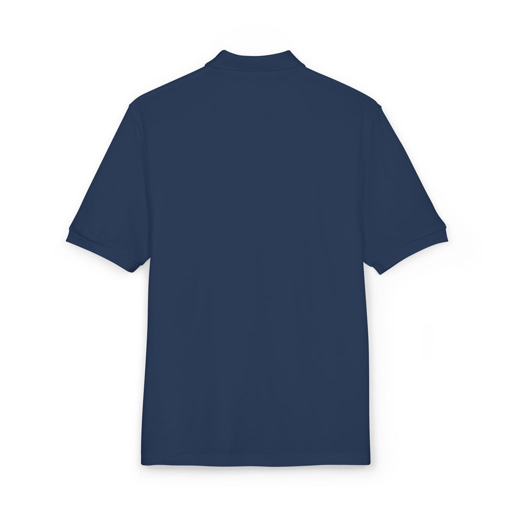 Embroidered Starry Night Tree Polo